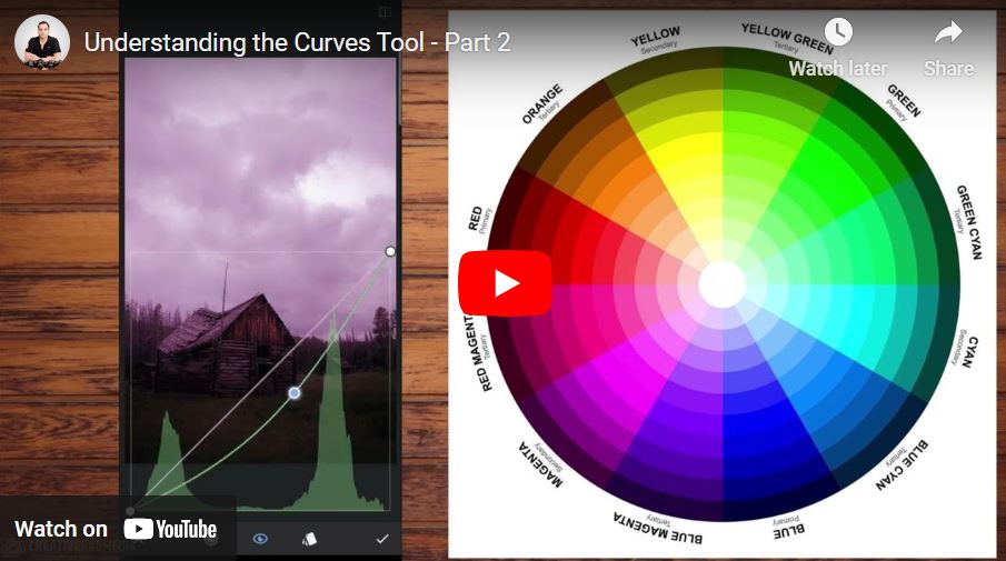 How To Use The Curves Tool In Snapseed Beginners Tutorial Creative