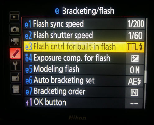 efx8 flash in commander mode