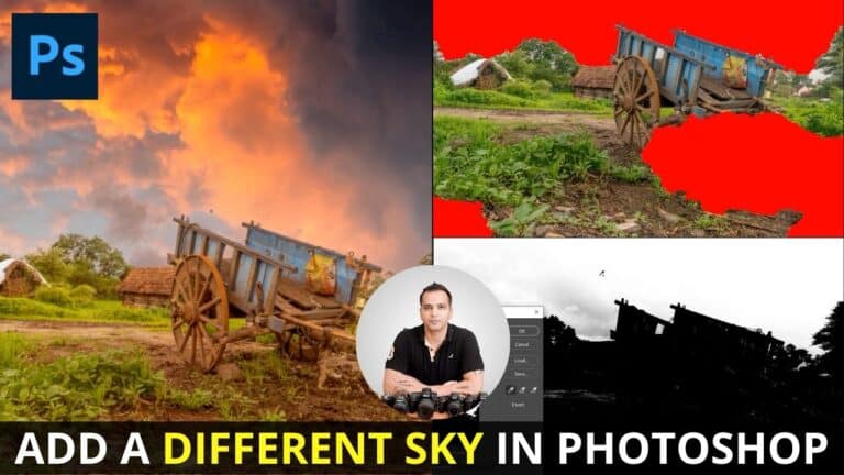 How to Add a Different Sky in Photoshop in Landscape Photos