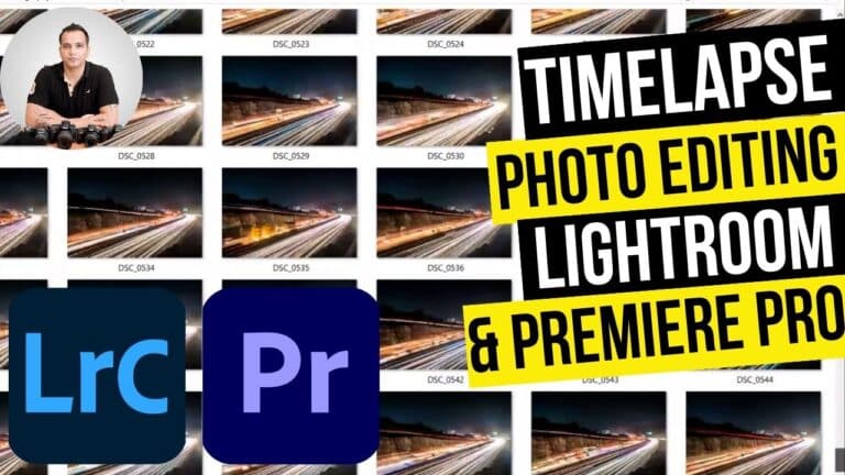 How to Edit Time-lapse Photos in Lightroom and Premiere Pro