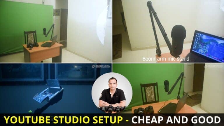 How to Set up a Cheap YouTube Studio at Home