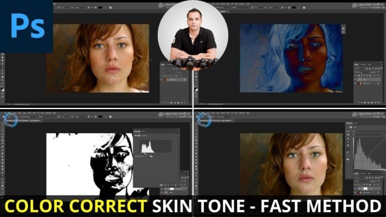 How to Color Correct Skin Tone in Photoshop – Quick Method