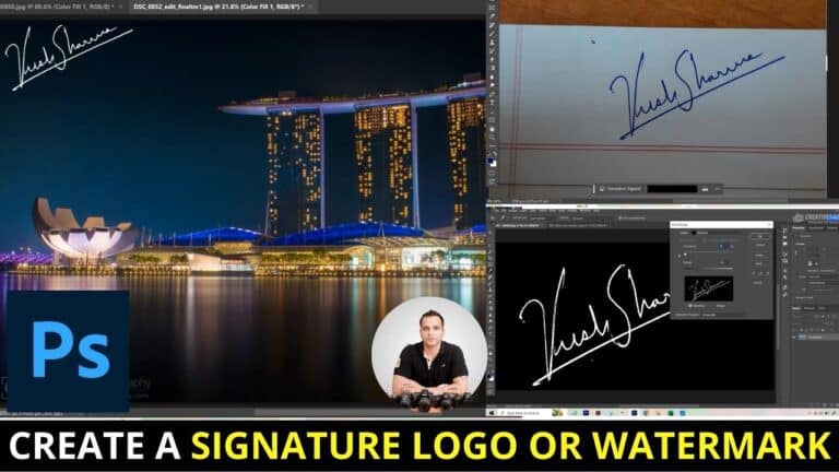 How to Create a Signature Logo or Watermark for Photography in Photoshop