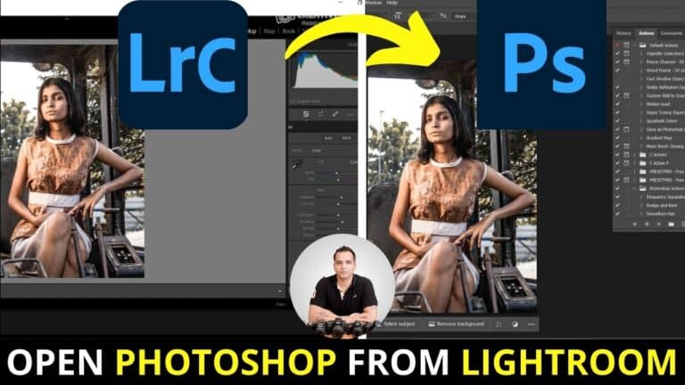 How to Open a Photo from Lightroom to Photoshop