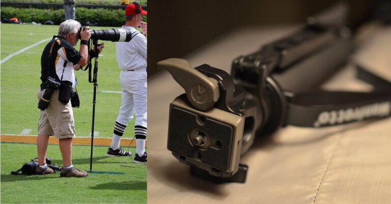 What is a One-Legged Camera Support That Sports Photographers Use?