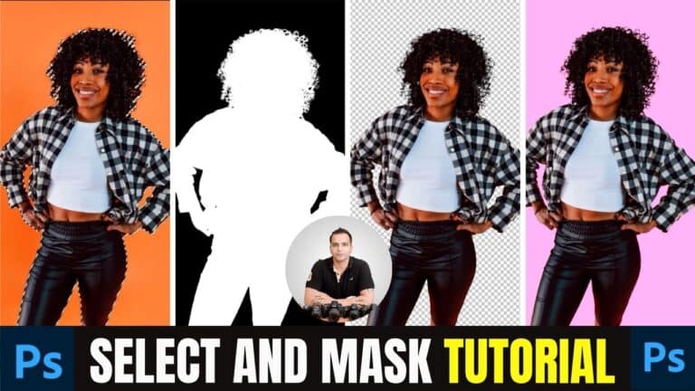 Select and Mask Photoshop Tutorial – For Complete Beginners