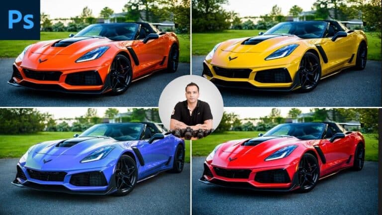 How to Change the Color of Car in Photoshop – Fast and Easy