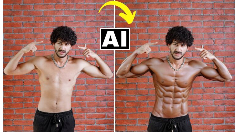 Make Body Muscular Using FREE AI Tool – Pincel AI Tutorial