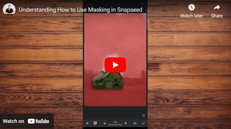 How to do Masking in Snapseed? Can It be Done?