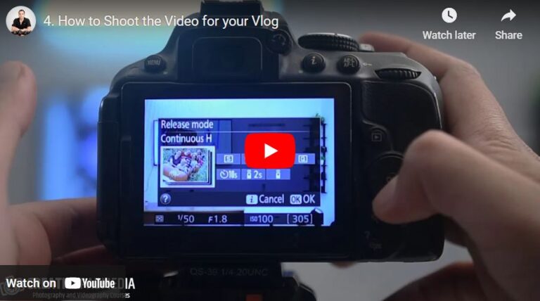 Videography 101 – How to Shoot a Video Using a DSLR Camera