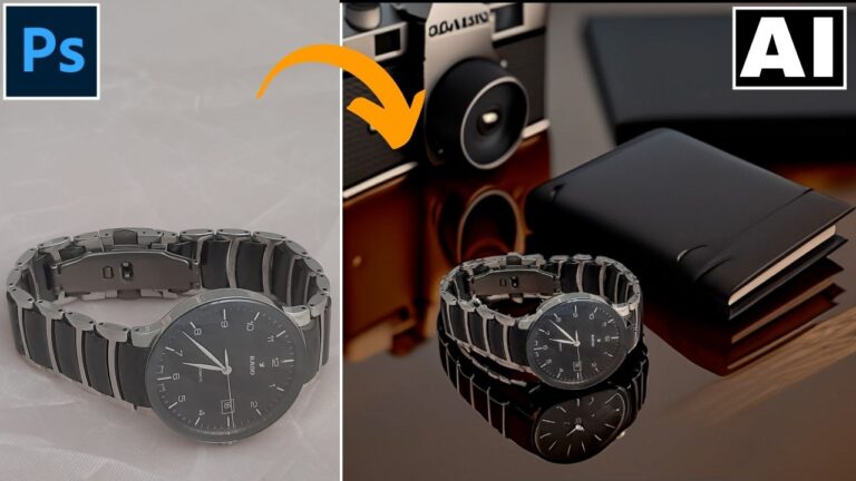 Create a Pro Watch Product Shot Using AI Generative Fill in Photoshop