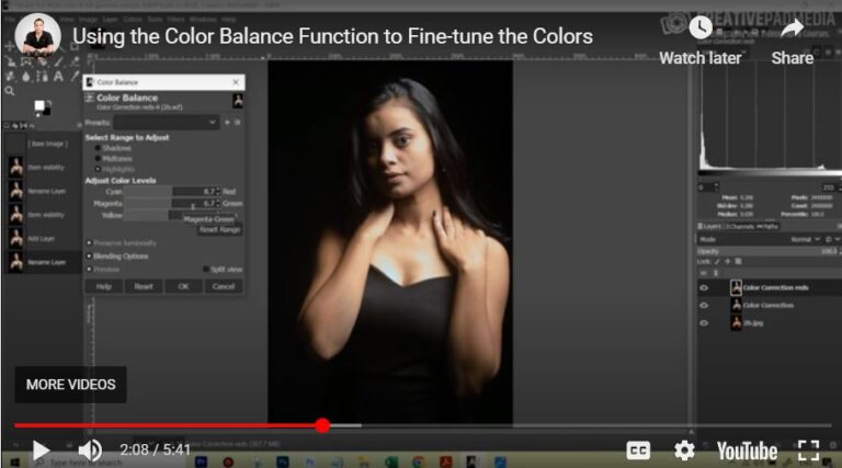 What is the Use of Color Balance in GIMP? What Does It Do?