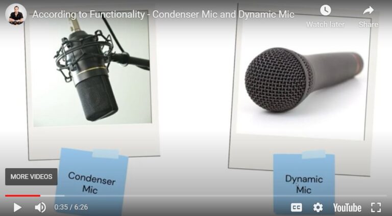 How are Condenser Microphones Different Than Dynamic Ones? Easy Explanation