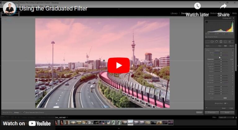 How to Use the Graduated Filter in Lightroom Classic? – Beginners Tutorial