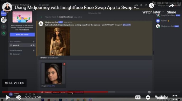 How to Use InsightFace with Midjourney for Face Swapping?