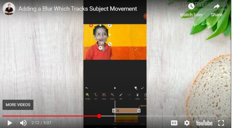 How to do Motion Blur in Inshot by Tracking Moving Subject?