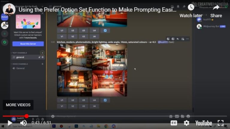 How to Use Prefer Option Set in Midjourney to Make Prompting Easier