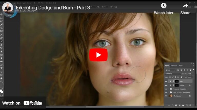 What Does Dodge and Burn Mean in Photoshop? How to Do It?