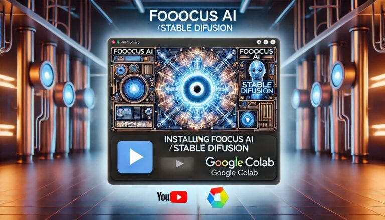 How to Install Fooocus AI (Stable Diffusion) Using Google Colab – Free and Easy