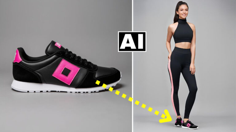 NEW Game Changing Gemini AI Image Editor – Shoe Product Placement Tutorial